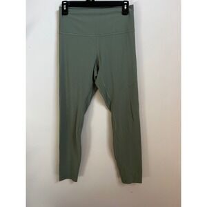 Lululemon Align High Rise Crop Leggings Sage‎ Green Size 8 Women's Athleisure